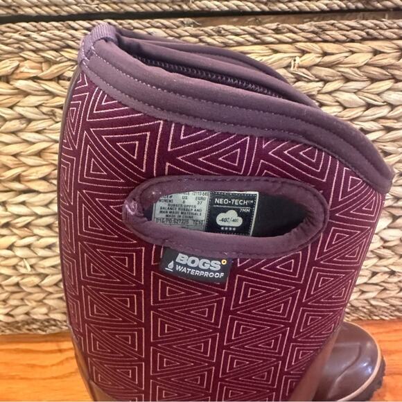 Women's BOGS Classic Tall Boots sz 6 Insulated Waterproof Winter Boots - Picture 9 of 9